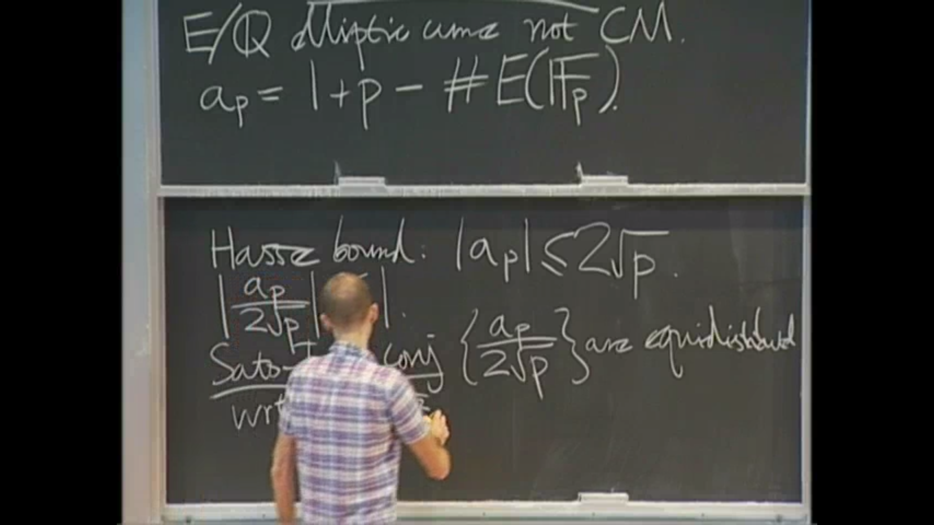 New Geometric Techniques in Number Theory, lecture 11 Thumbnail