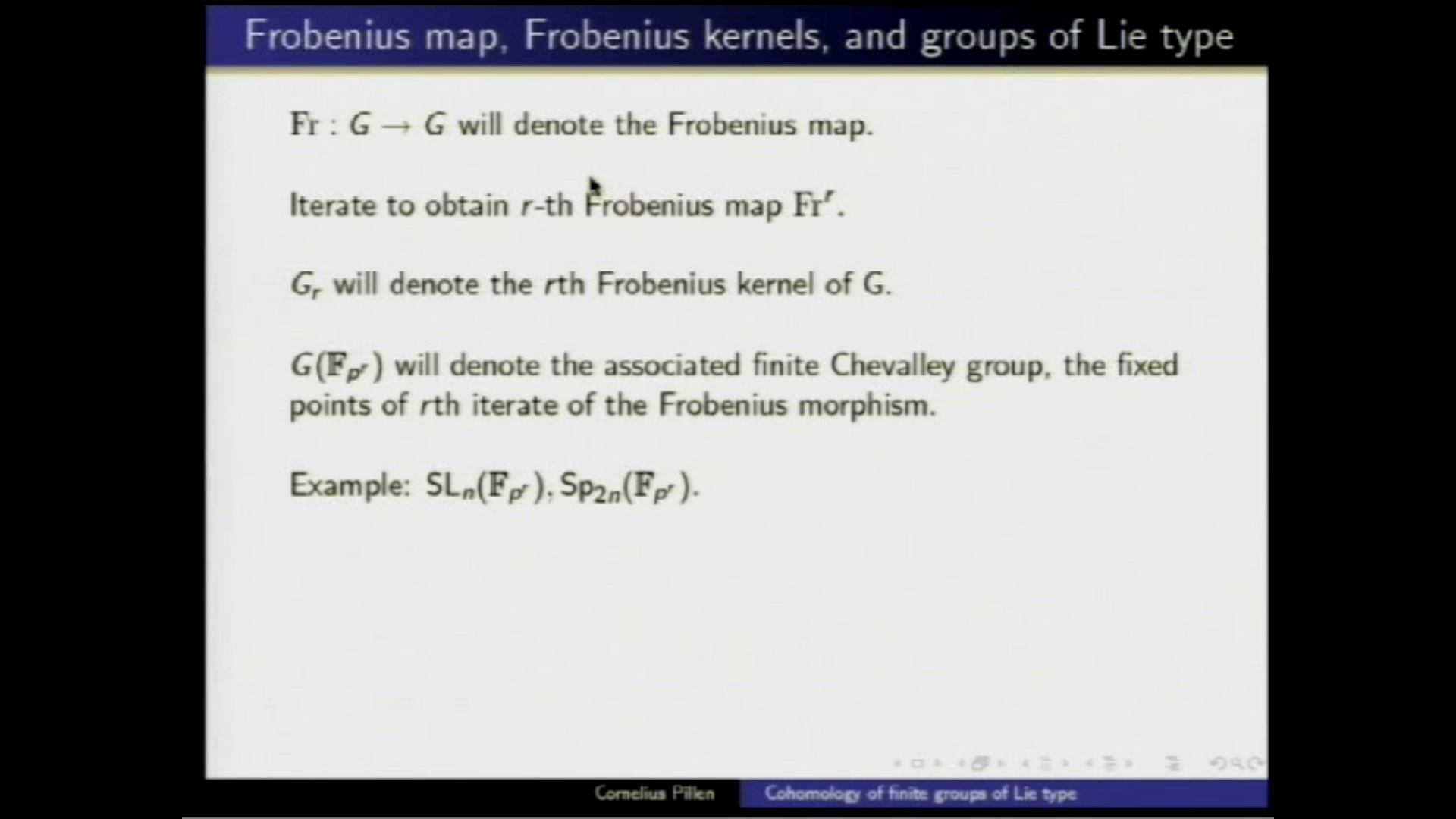 Cohomology of finite groups of Lie type Thumbnail