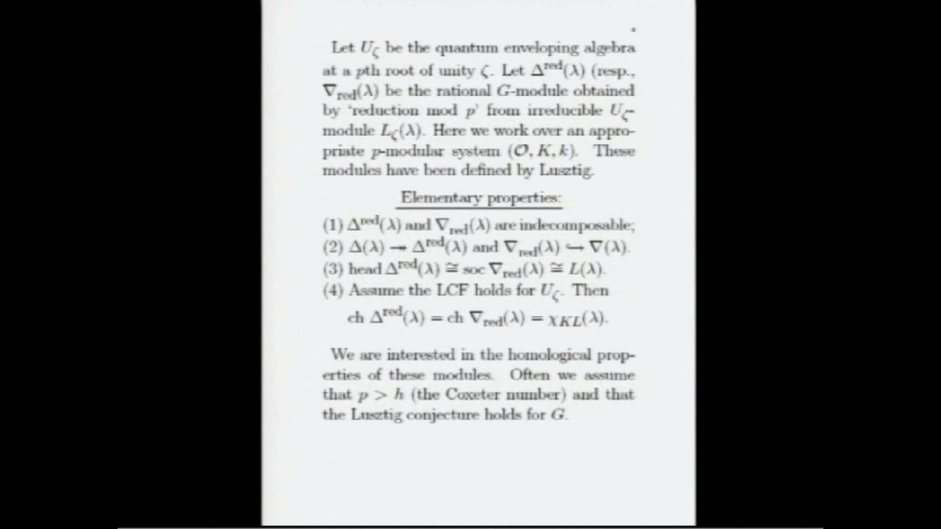 Reduced standard modules, filtrations, and cohomology Thumbnail