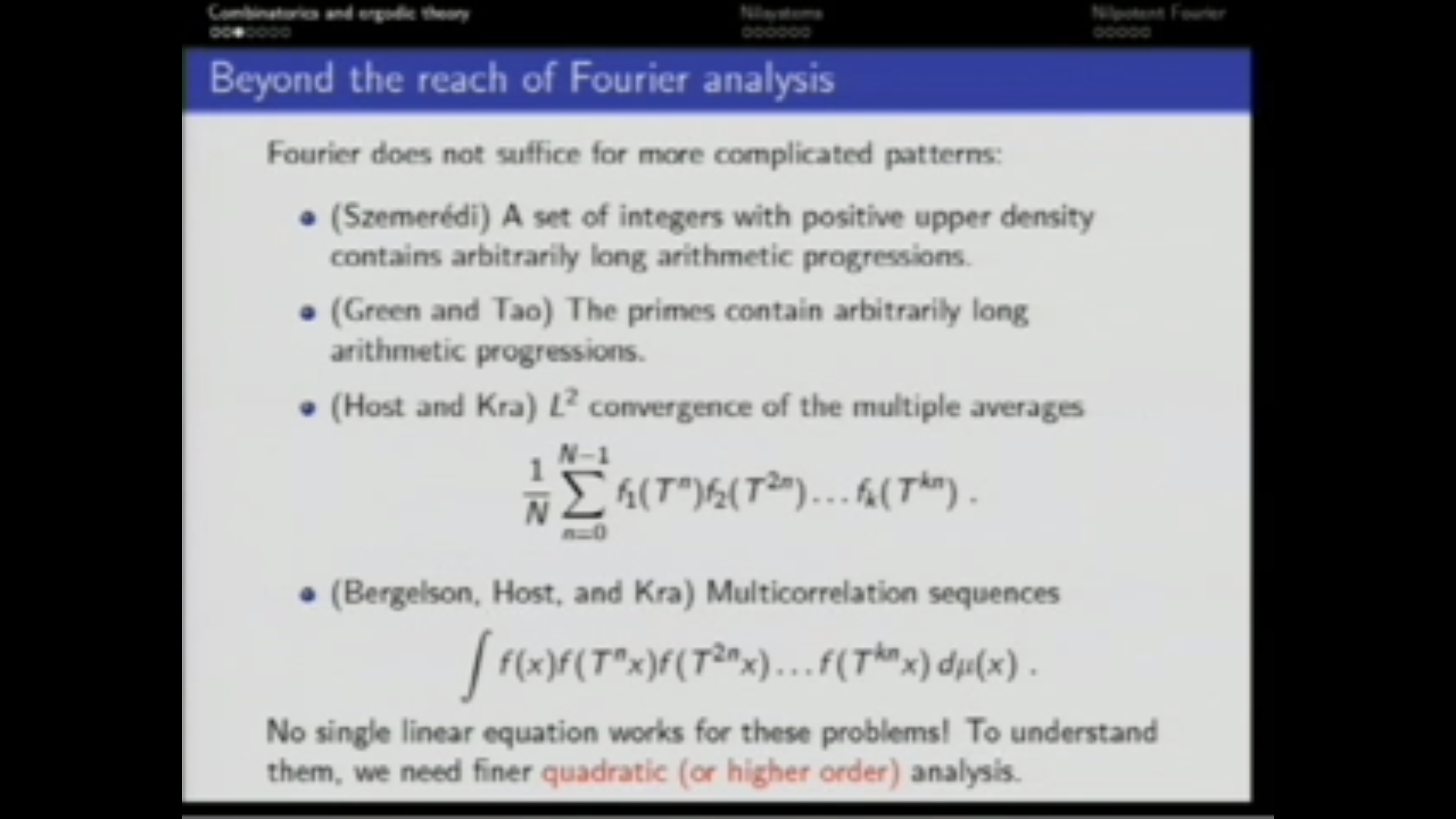 Beyond Fourier Analysis Thumbnail