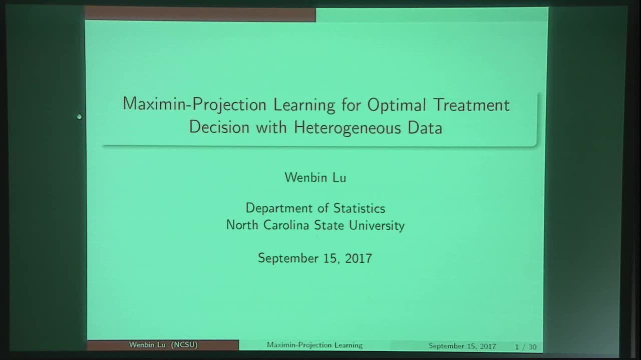 Maximin-Projection Learning for Optimal Treatment Decision with Heterogeneous Data Thumbnail