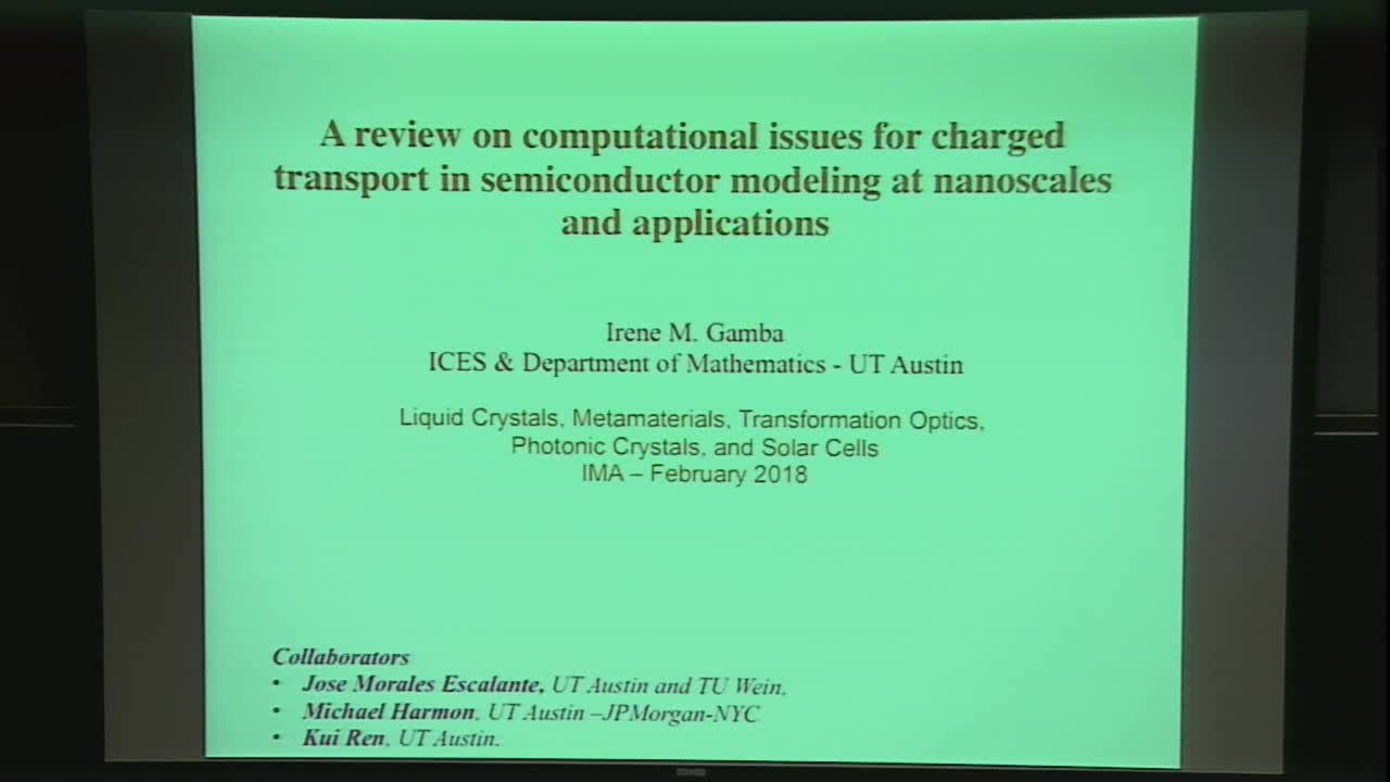 A review on computational issues for charged transport in semiconductor modeling at nanoscales and applications Thumbnail