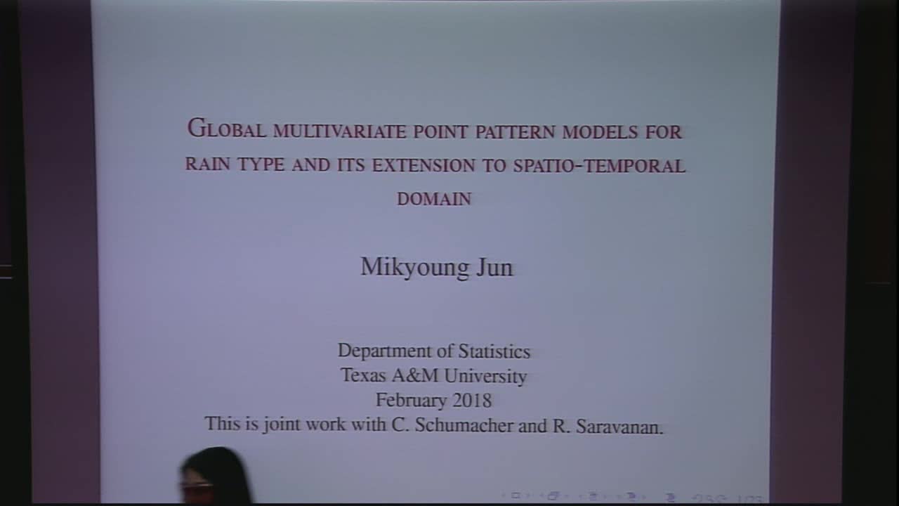 Global multivariate point pattern models for rain type occurrence and its extension to spatio-temporal domain Thumbnail