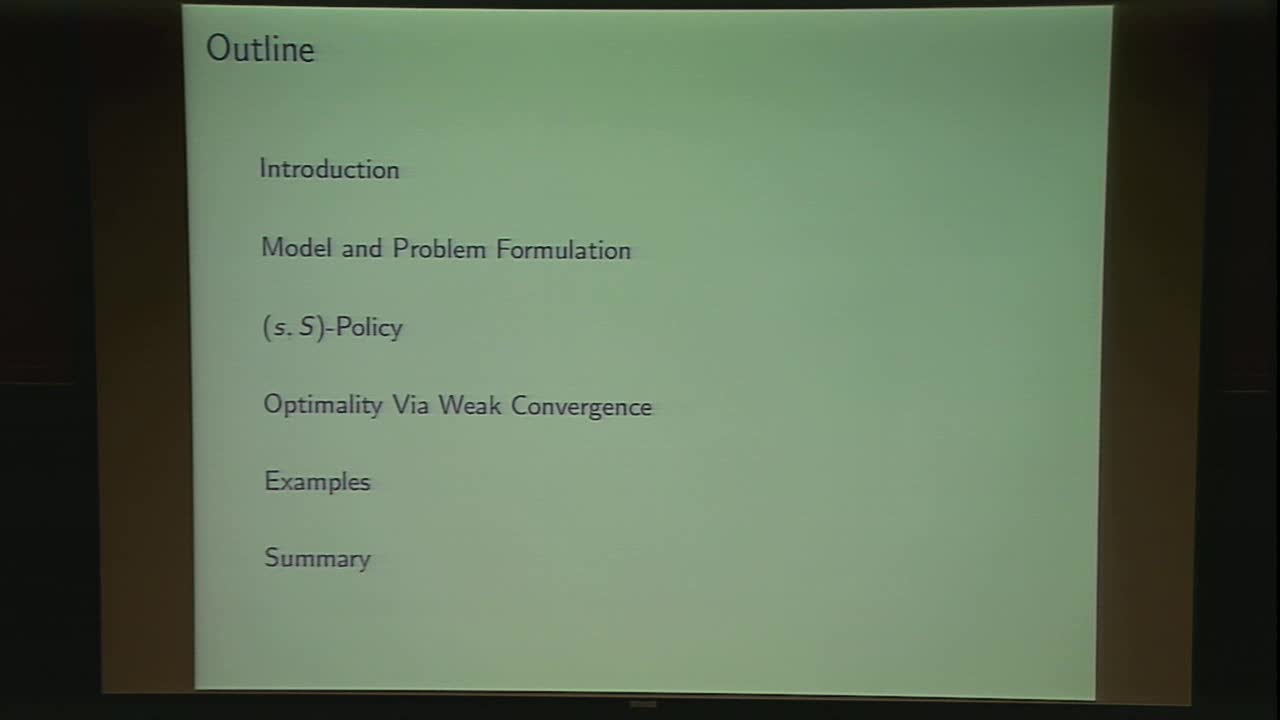 A Weak Convergence Approach to Inventory Control Using a Long-term Average Criterion Thumbnail