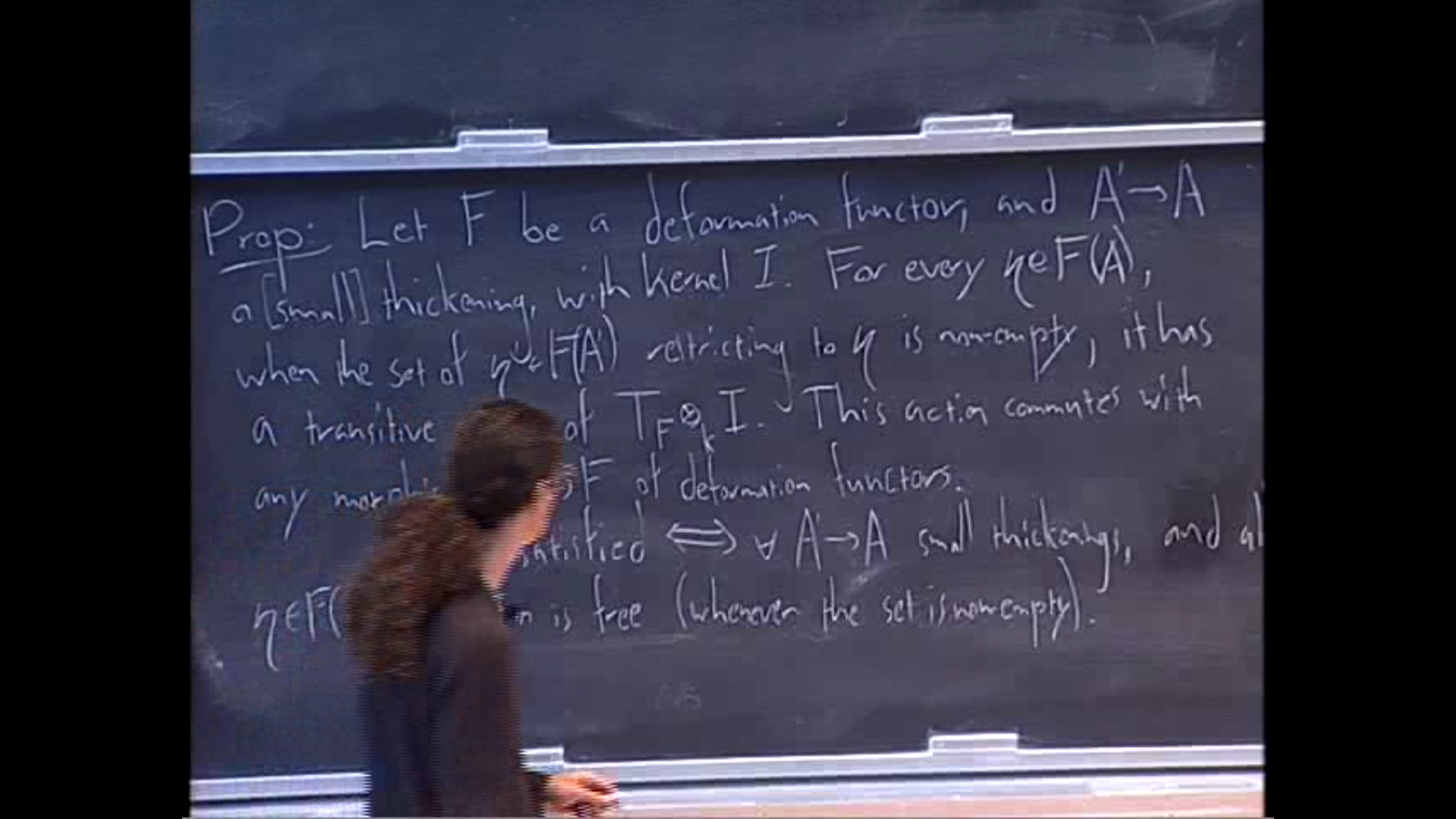 Deformation Theory and Moduli in Algebraic Geometry, lecture 13 Thumbnail