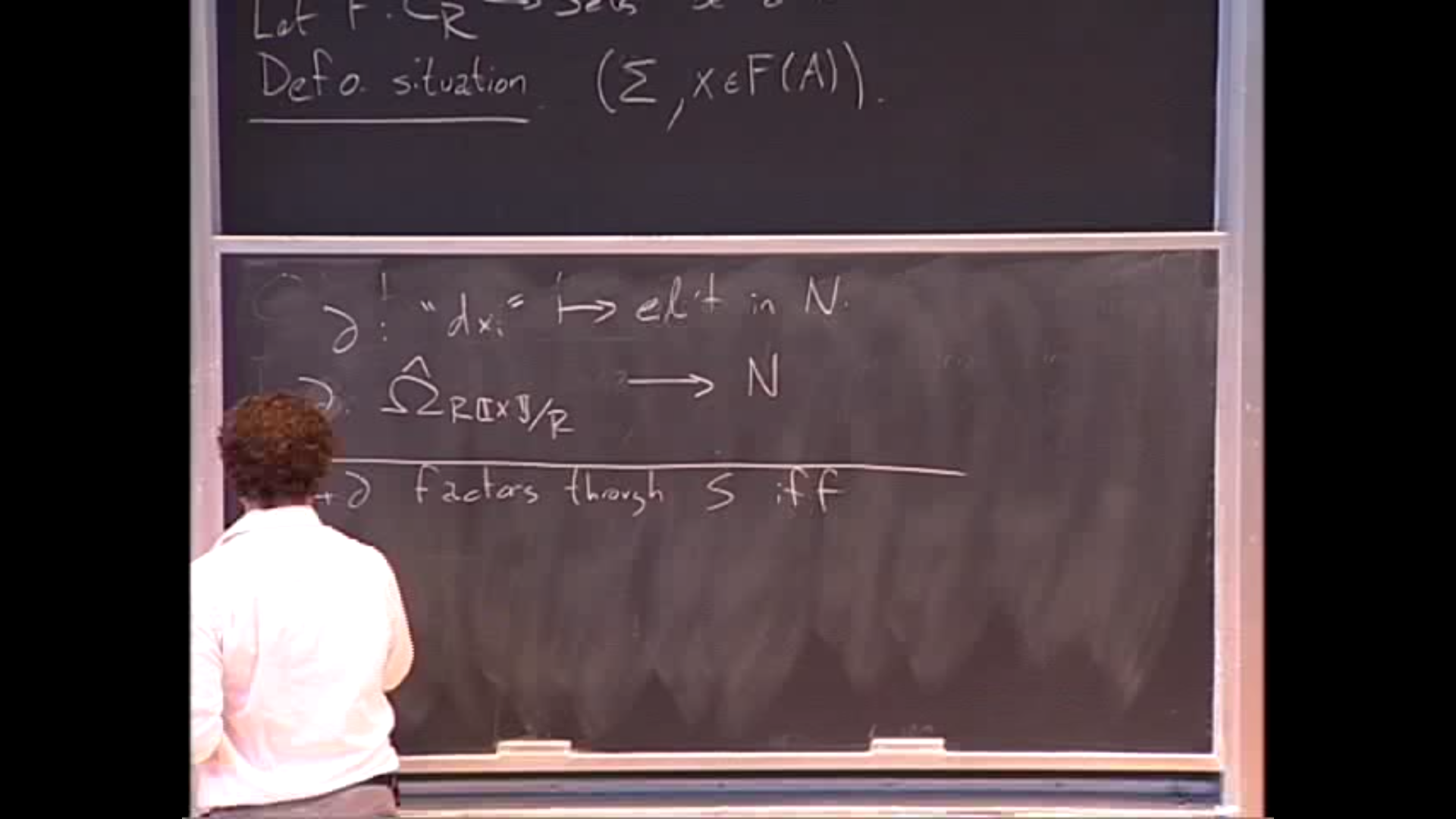 Deformation Theory and Moduli in Algebraic Geometry, lecture 14 Thumbnail