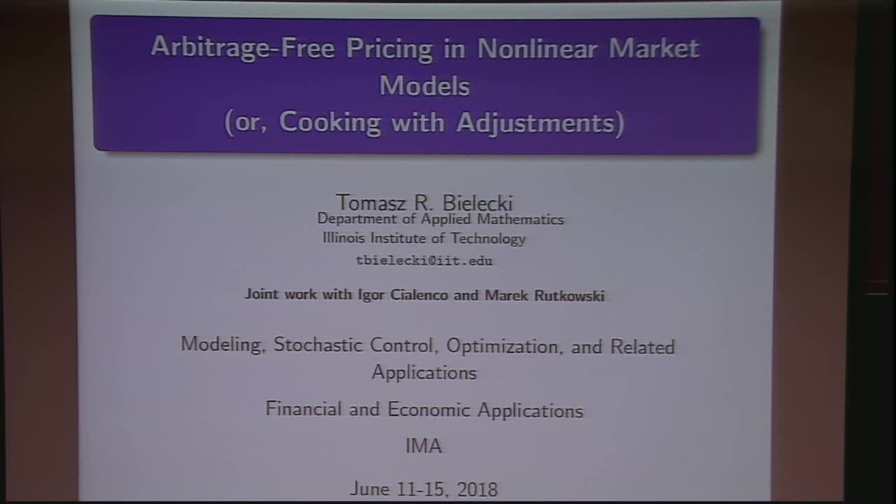 Derivatives Pricing in Nonlinear Models Thumbnail