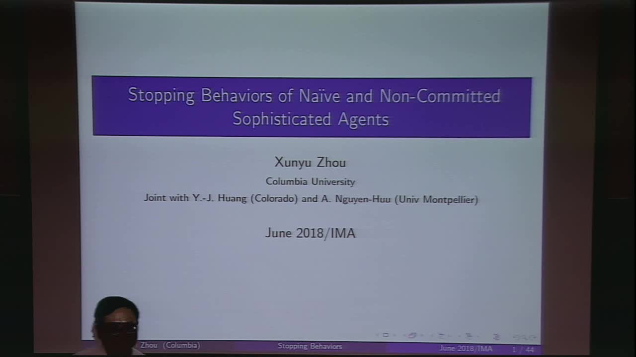 Stopping Behaviors of Naive and Non-Committed Sophisticated Agents Thumbnail