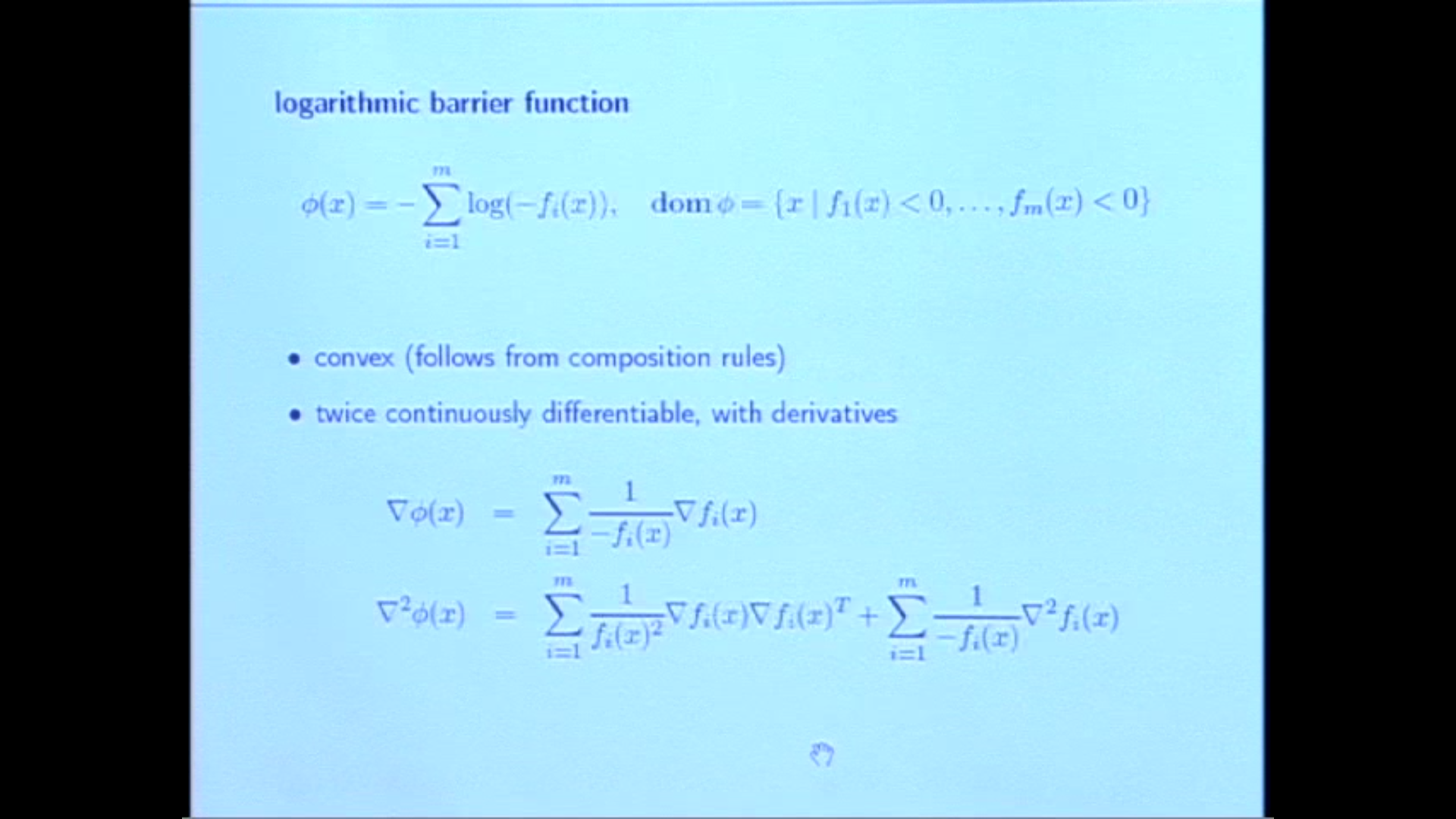 Continuous Optimization and Applications: Graduate Course - Lecture 26 Thumbnail