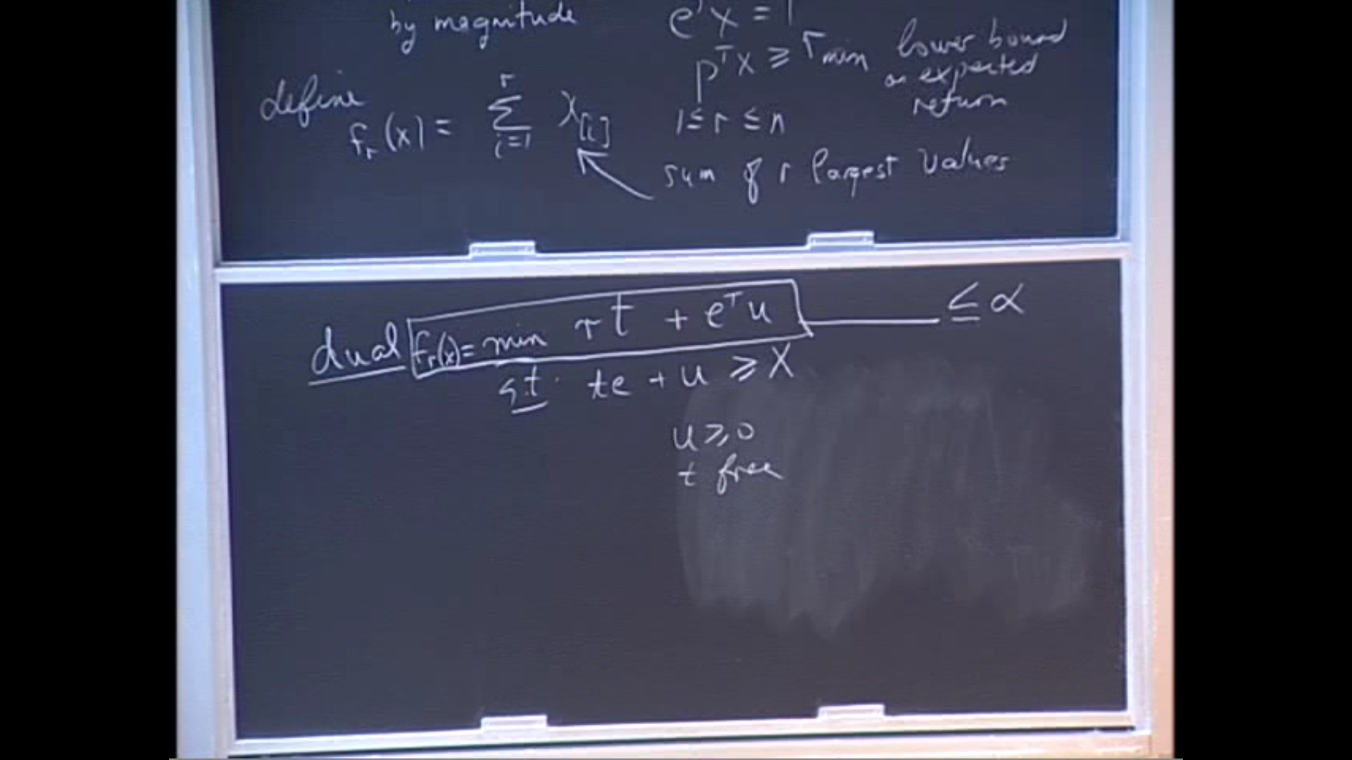 Continuous Optimization and Applications: Graduate Course - Lecture 28 Thumbnail