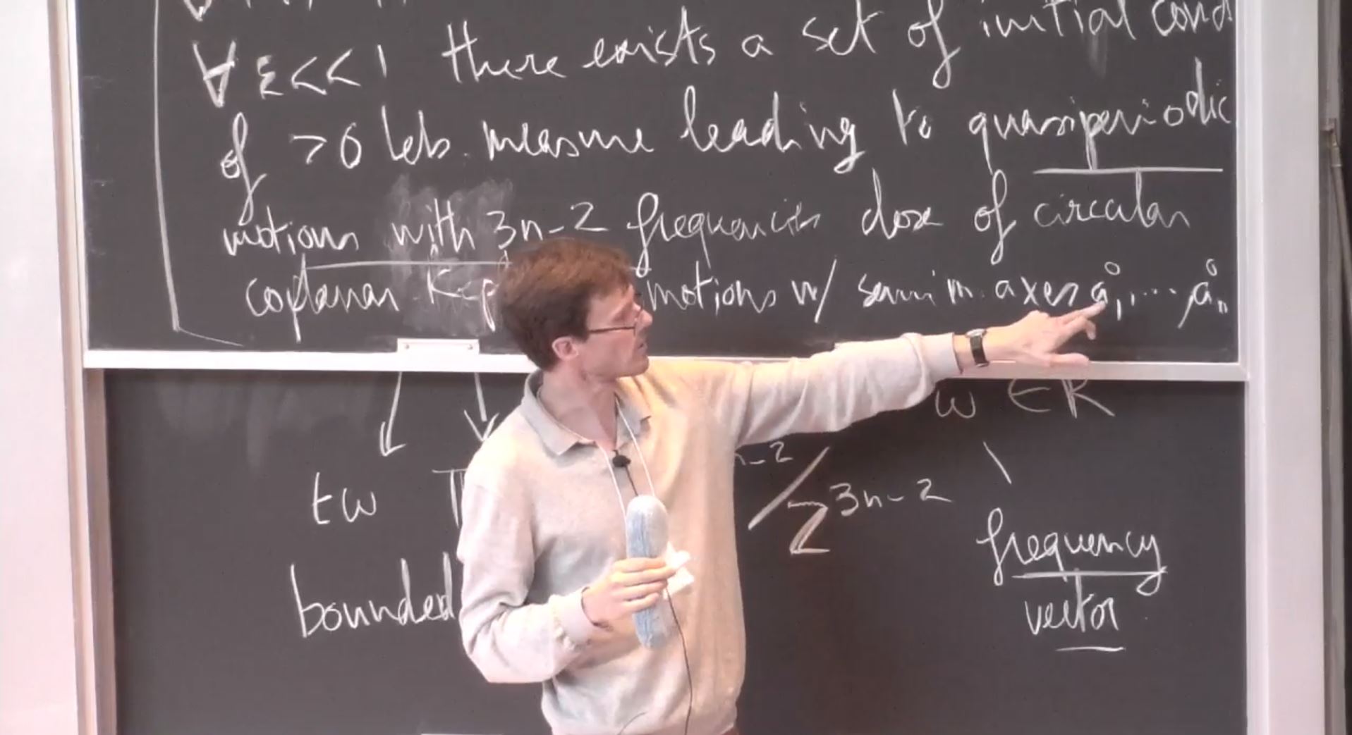 Introductory Workshop: Hamiltonian Systems, From Topology To Applications Through Analysis - Introduction to KAM theory in the planetary system I Thumbnail