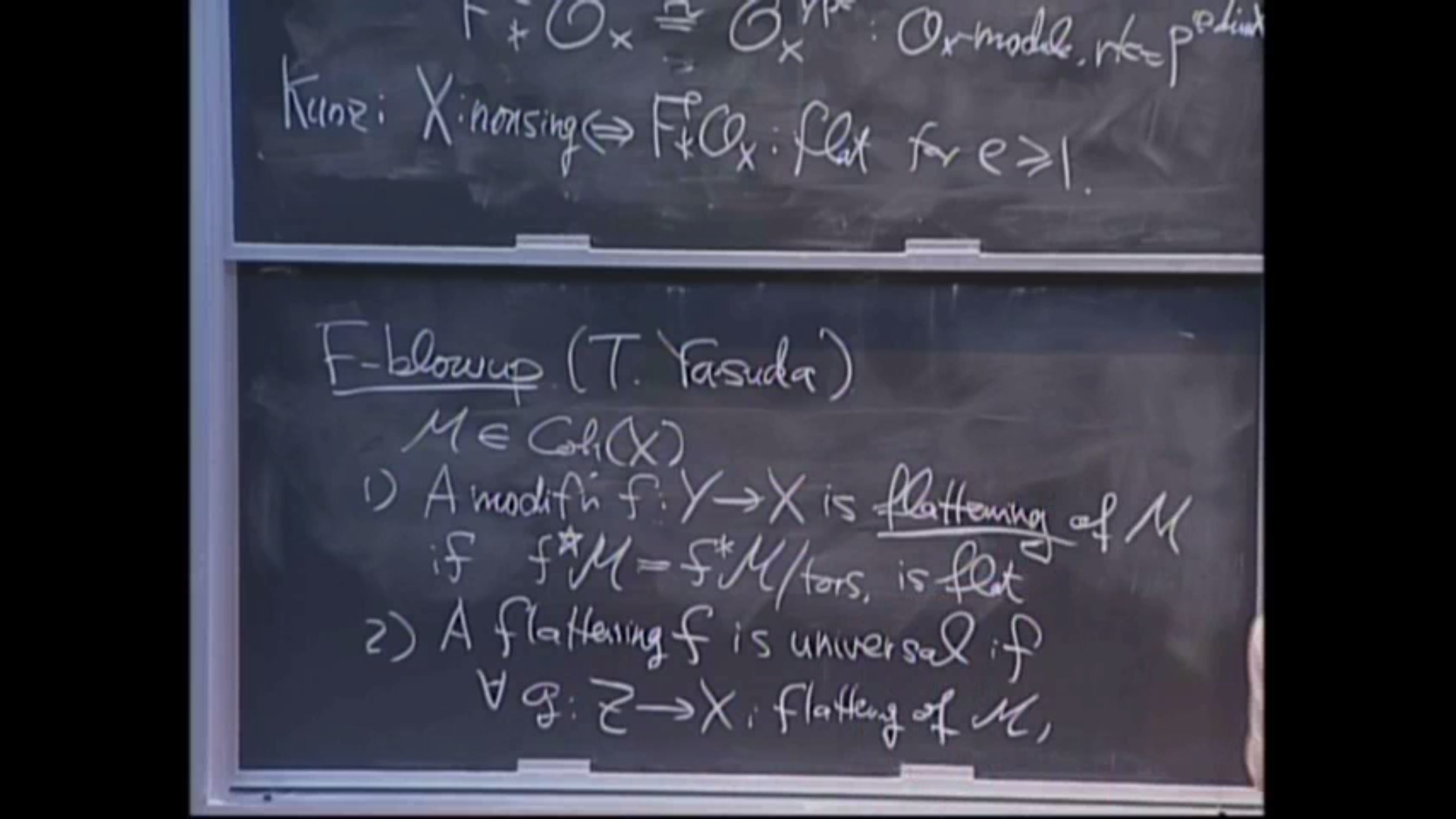 Stabilization of the Frobenius push-forward and the F-blowup sequence Thumbnail