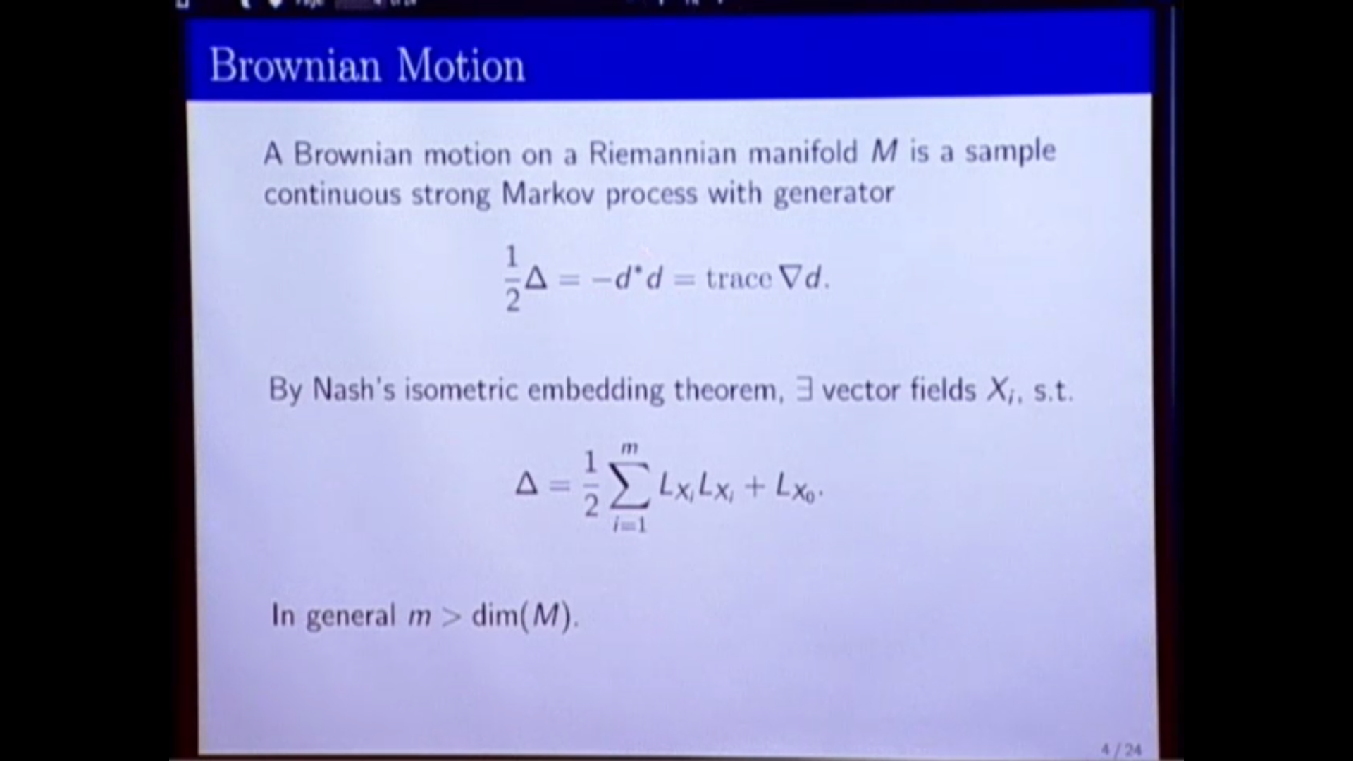 Stochastic Homogenisation on geometric spaces Thumbnail