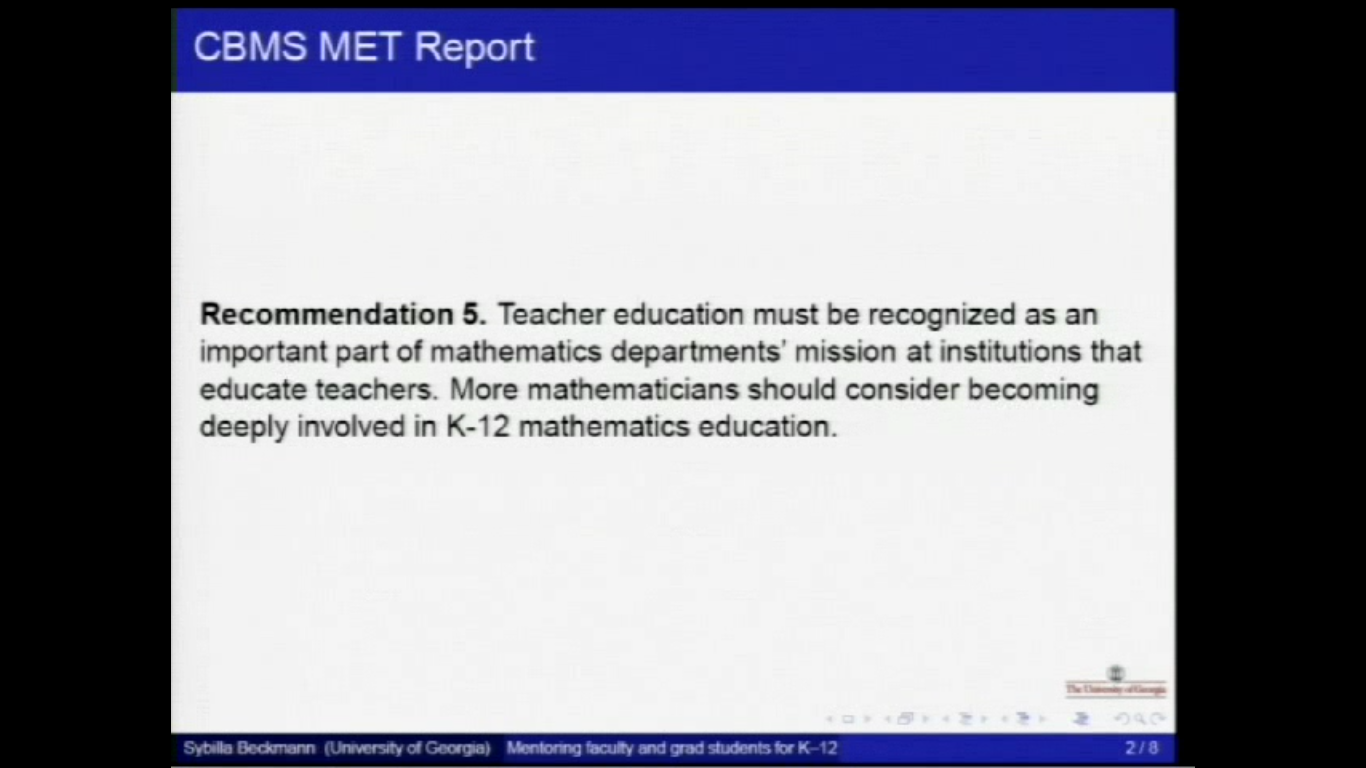 Mentoring faculty and graduate students interested in teaching teachers Thumbnail