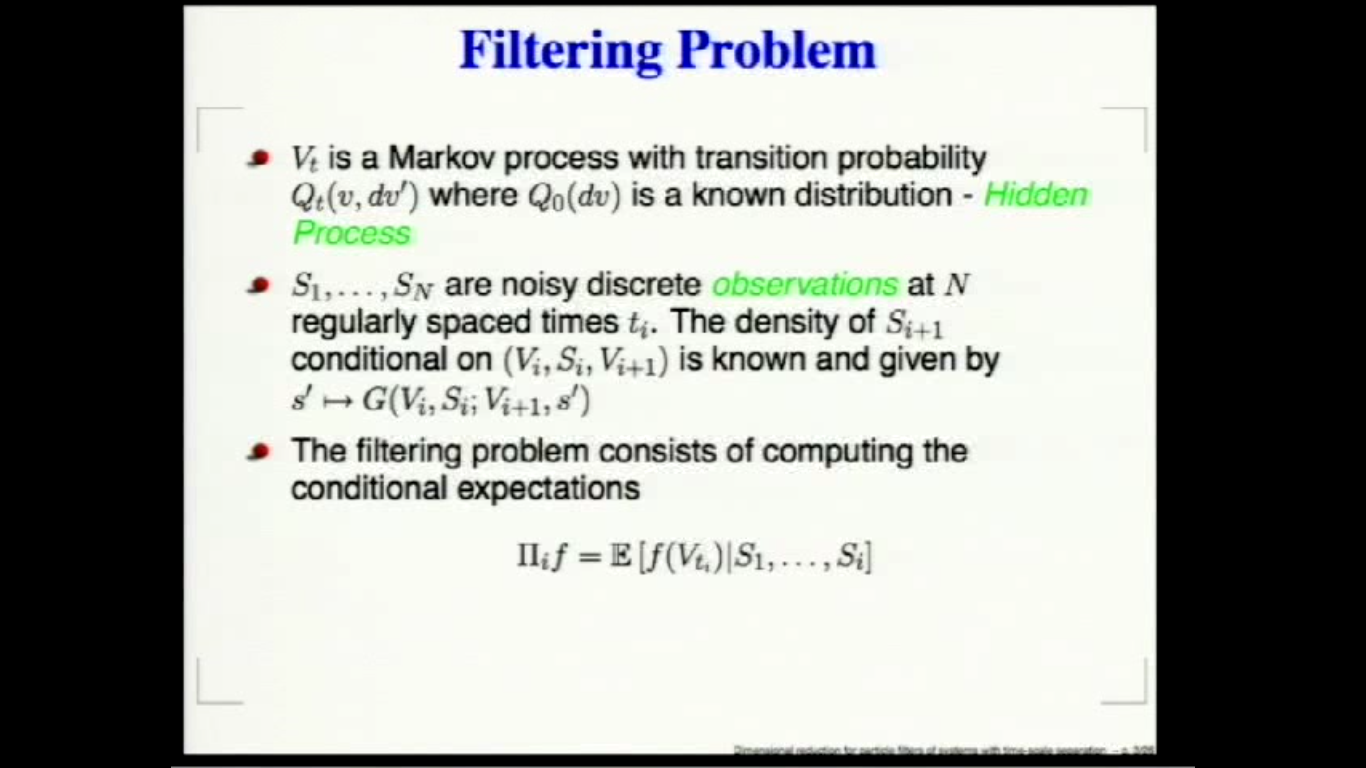 Dimensional reduction for particle filters of systems with time-scale separation Thumbnail