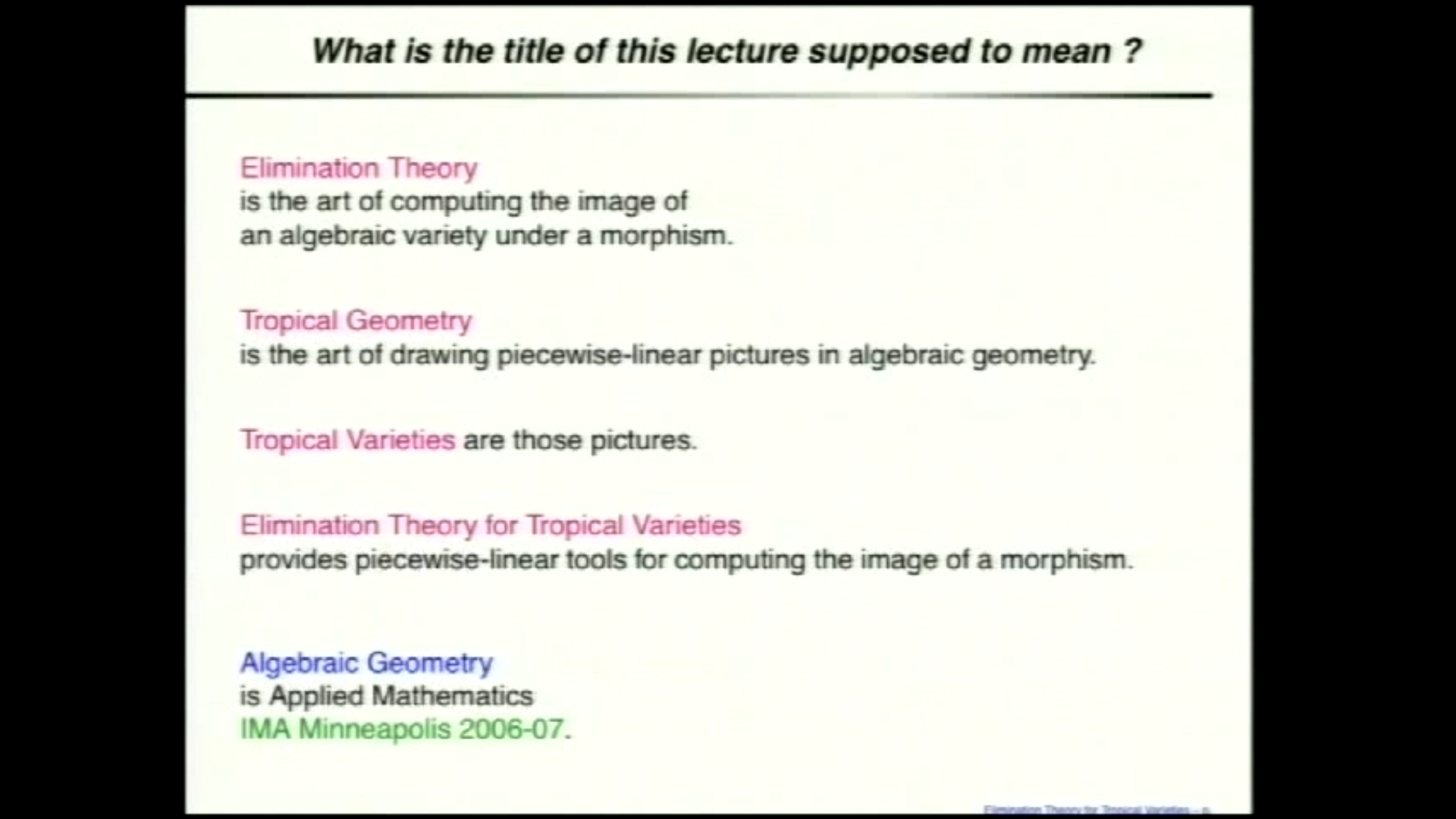 Elimination Theory for Tropical Varieties Thumbnail