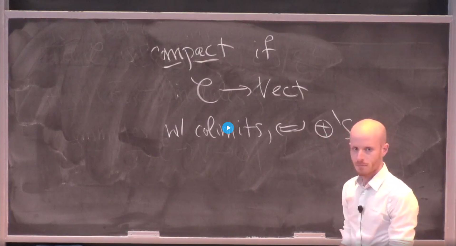 Introductory Workshop: Derived Algebraic Geometry And Birational Geometry And Moduli Spaces - The notion of singular support in DAG and its applications I Thumbnail