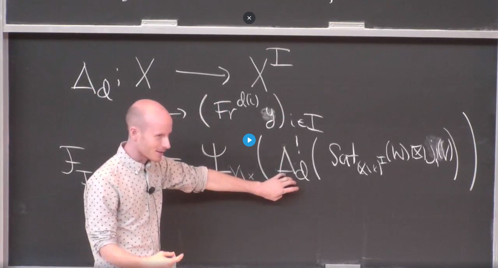 Hot Topics: Recent Progress In Langlands Program - Moduli of restricted Shtukas and category of sheaves on it Part II Thumbnail