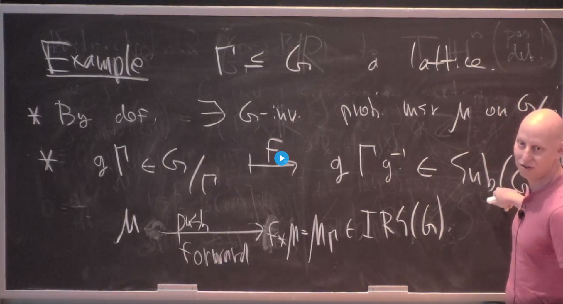 Summer School-Random And Arithmetic Structures In Topology (Levit) Thumbnail