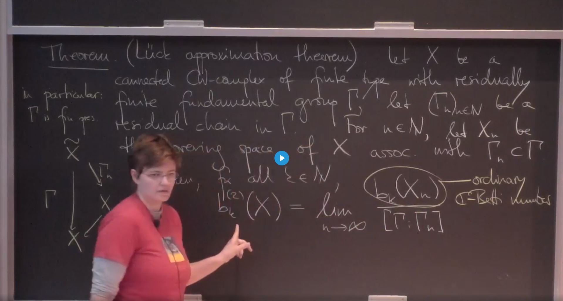 Summer School-Random And Arithmetic Structures In Topology (Löh) Thumbnail