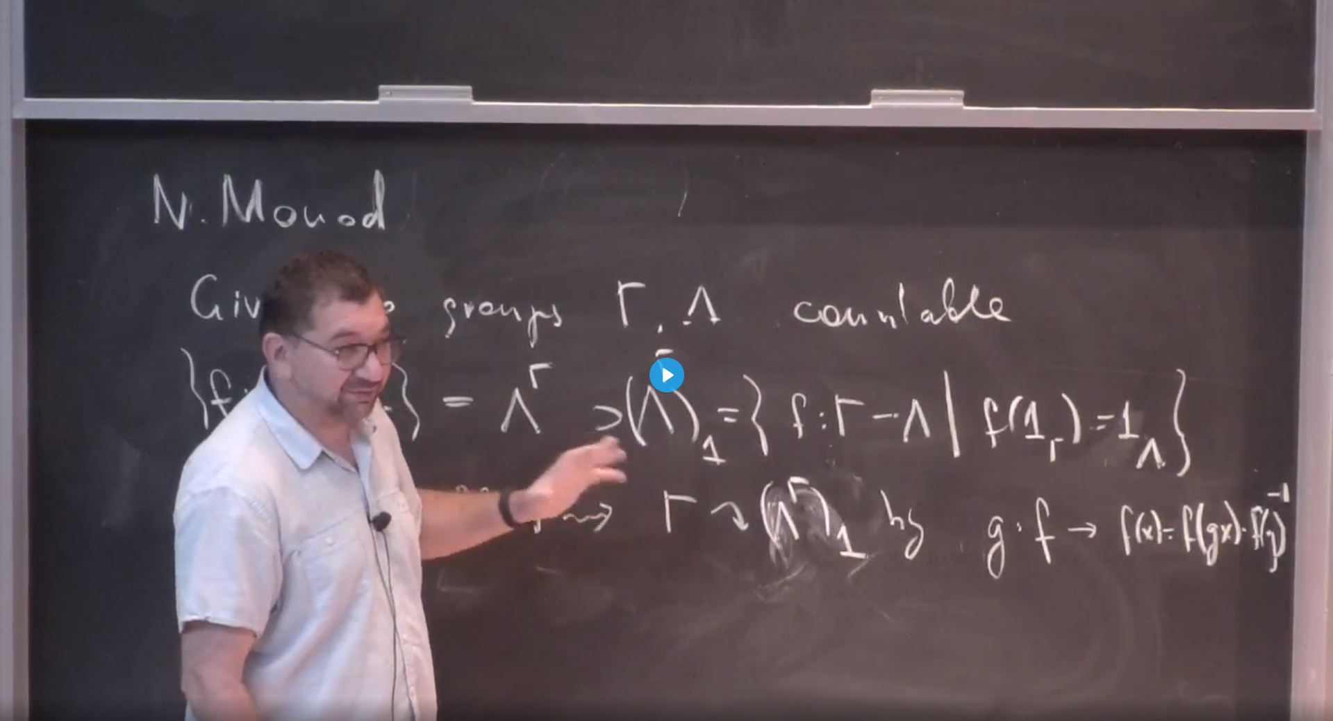 Summer School-Random And Arithmetic Structures In Topology (Furman) Thumbnail