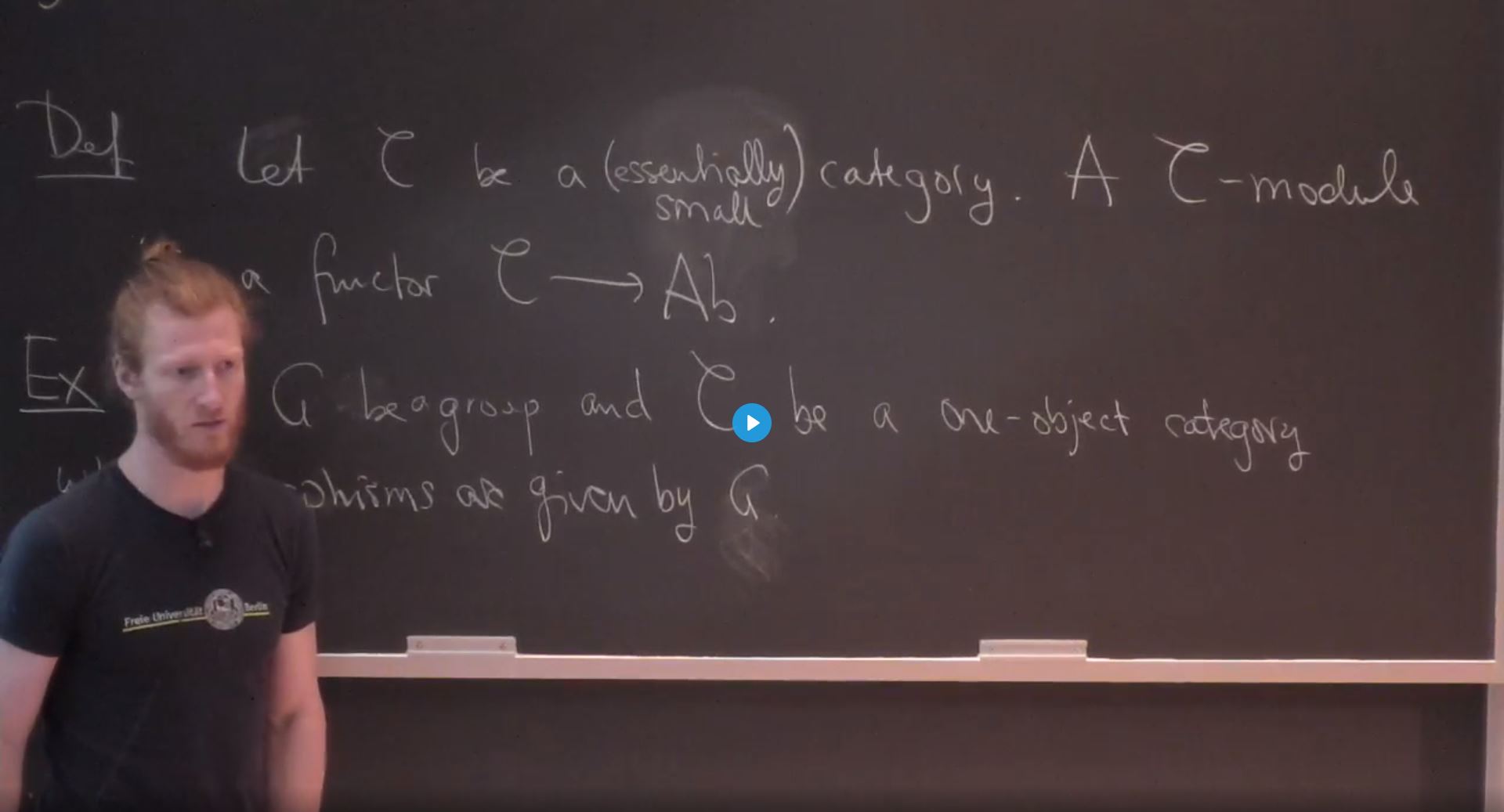 Summer School-Representation Stability: Patzt Lectures Series: VIC-modules Thumbnail