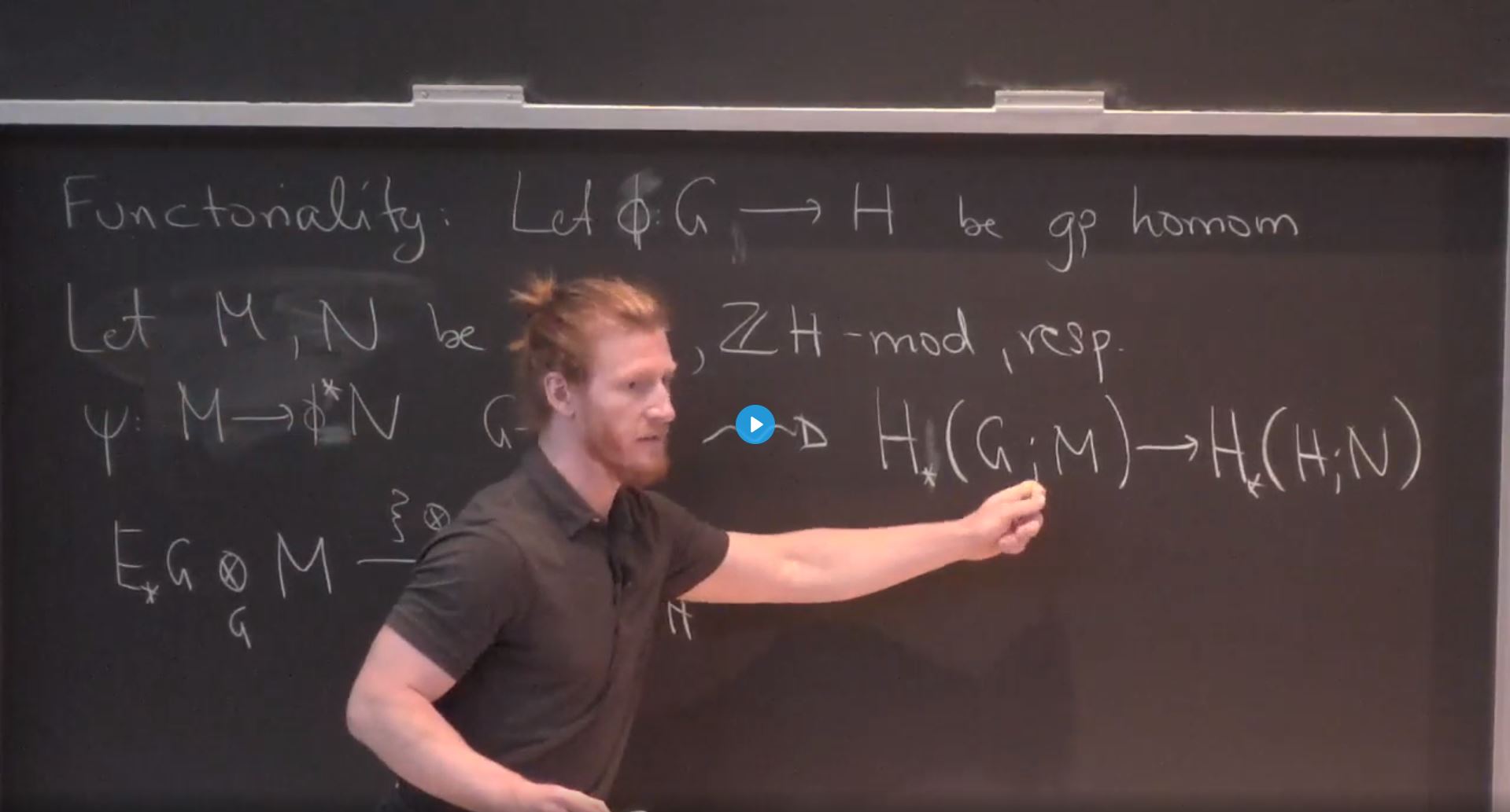 Summer School-Representation Stability: The homology of IA_n Thumbnail