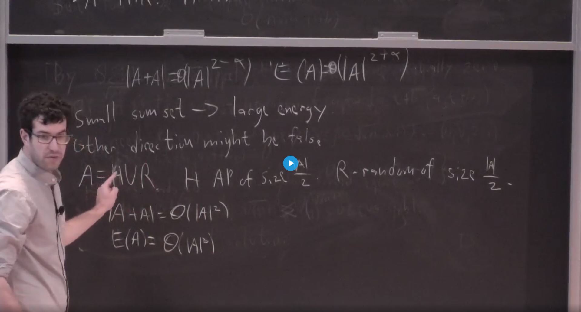 Polynomial Method: Sum-product in finite fields continued Thumbnail