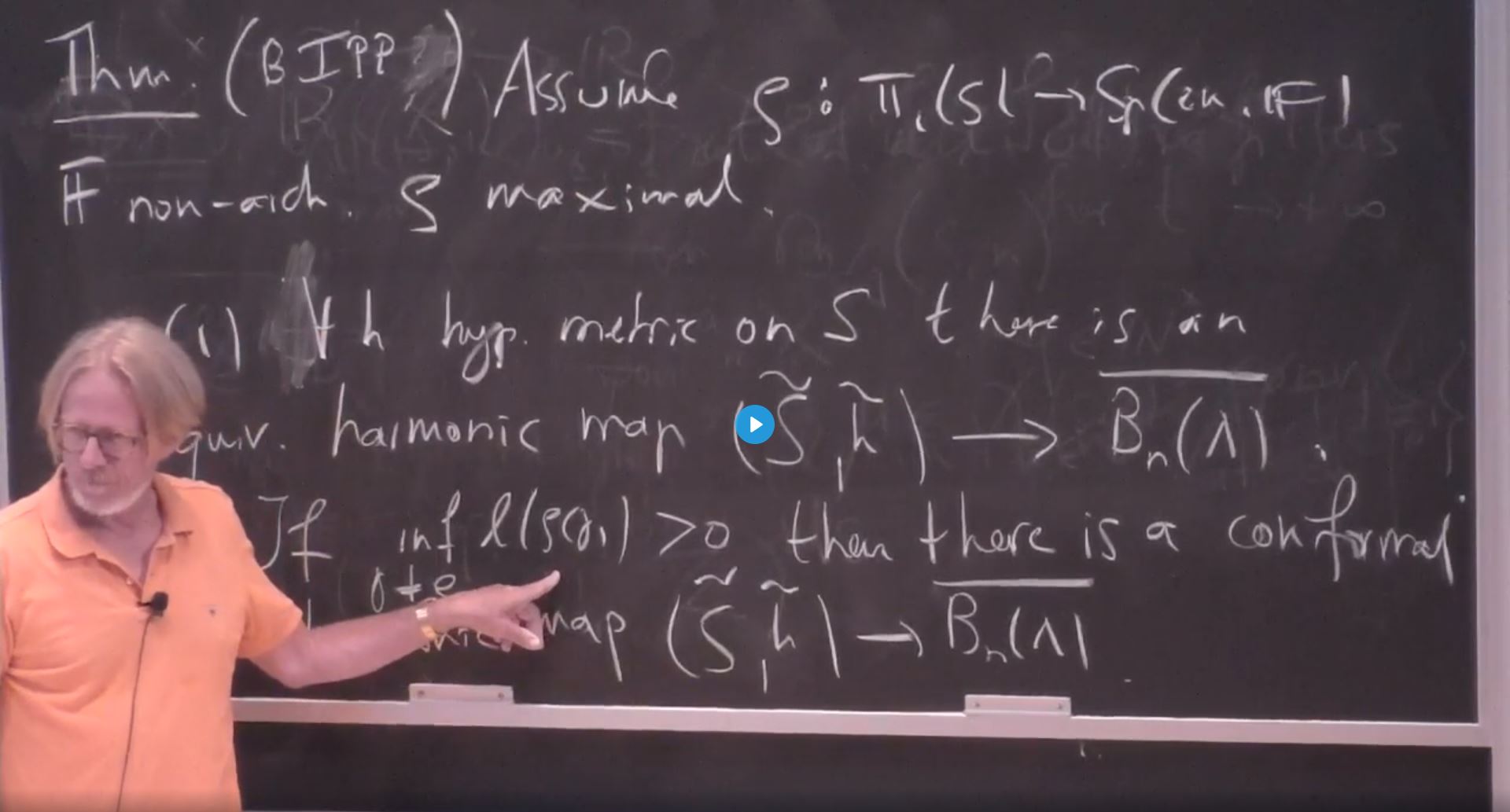 Introductory Workshop: Holomorphic Differentials In Mathematics And Physics - Maximal Representations, real Spectrum, and harmonic Maps Thumbnail