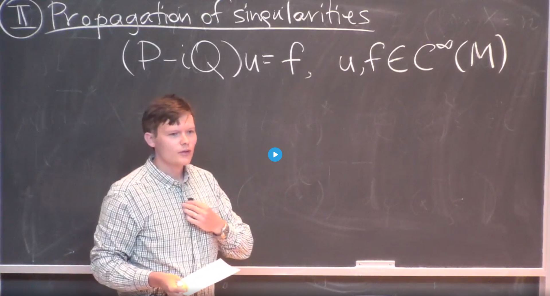 Introductory Workshop: Microlocal Analysis - Lecture on hyperbolic dynamical systems Thumbnail