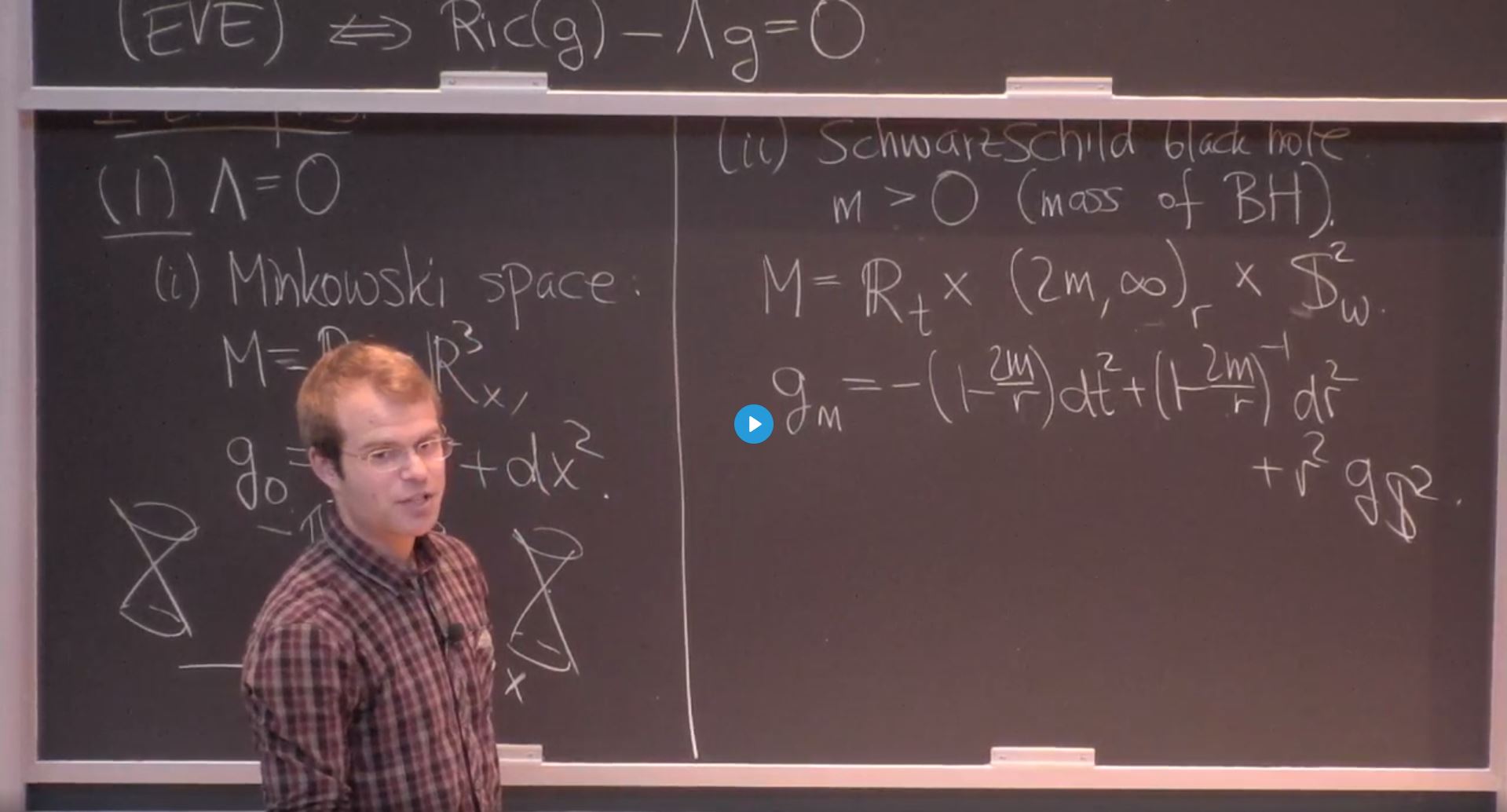 Introductory Workshop: Microlocal Analysis - Lecture on general relativity Thumbnail