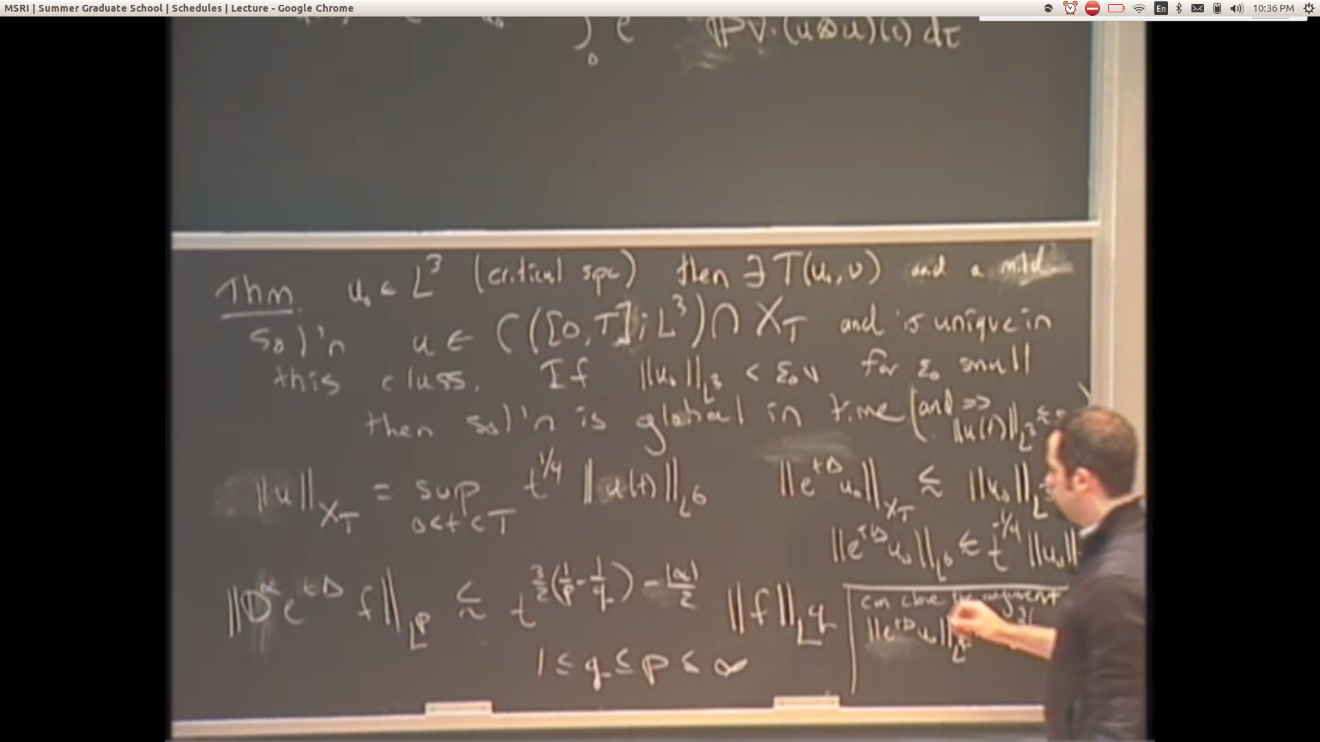 Incompressible Fluid Flows At High Reynolds Number, lecture 9 Thumbnail